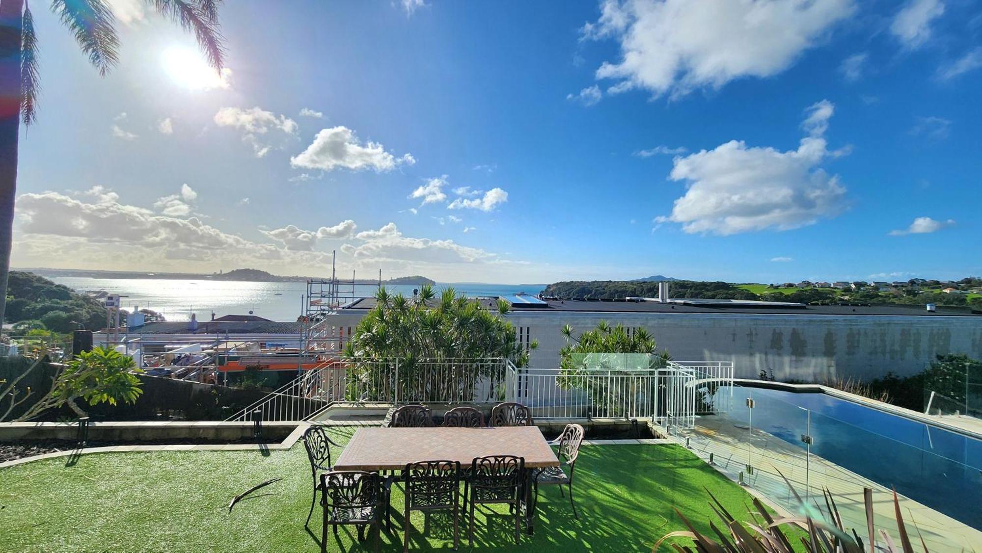 오클랜드 Orakei Grandeur Mansion With Sea Views & Pool 빌라 외부 사진